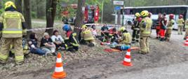 Ćwiczenia „Wypadek masowy - Wypalanki 2025”