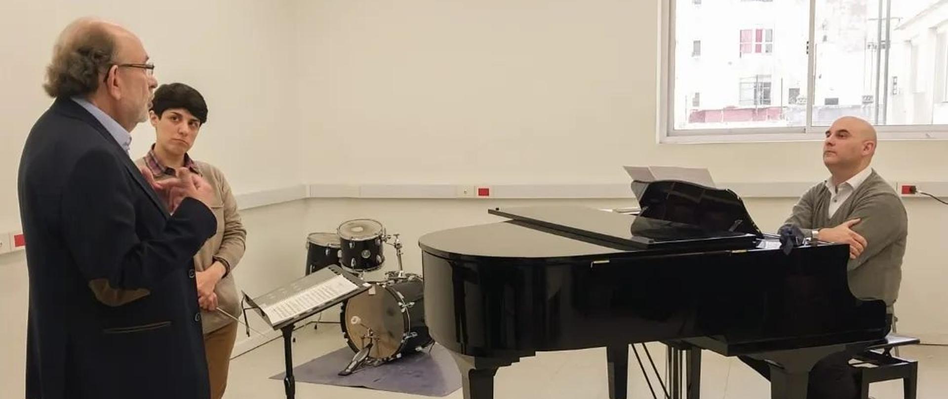 Profesor Rafał Jacek Delekta wystąpił przed adeptami konserwatorium w Buenos Aires. 