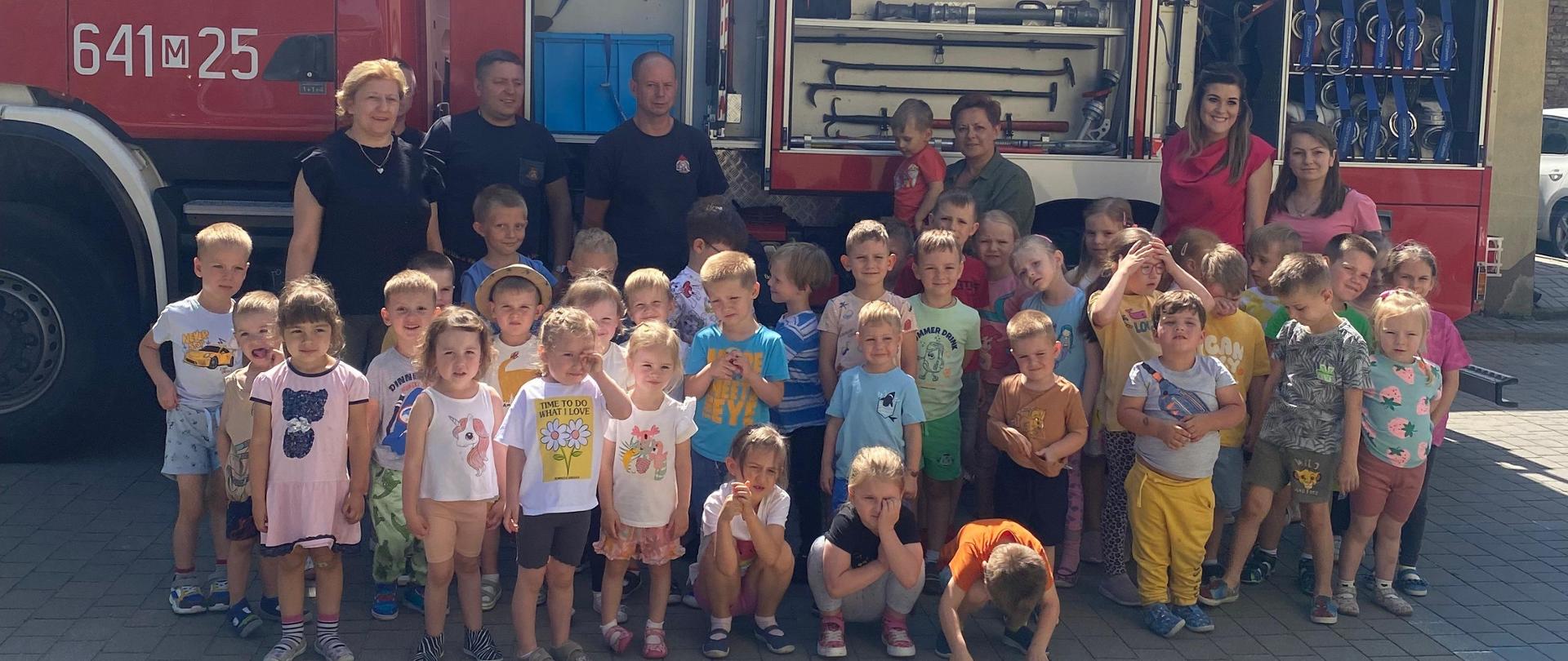 Odwiedziny w Miejskim Przedszkolu Nr 3 w Sokołowie Podlaskim w ramach akcji „Bezpieczne Wakacje”