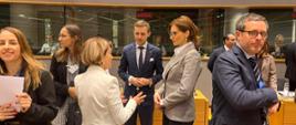 Minister zdrowia Ewa Krajewska na posiedzeniu EPSCO