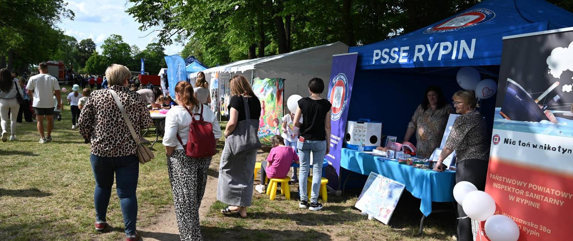 Piknik profilaktyczny w Sadłowie