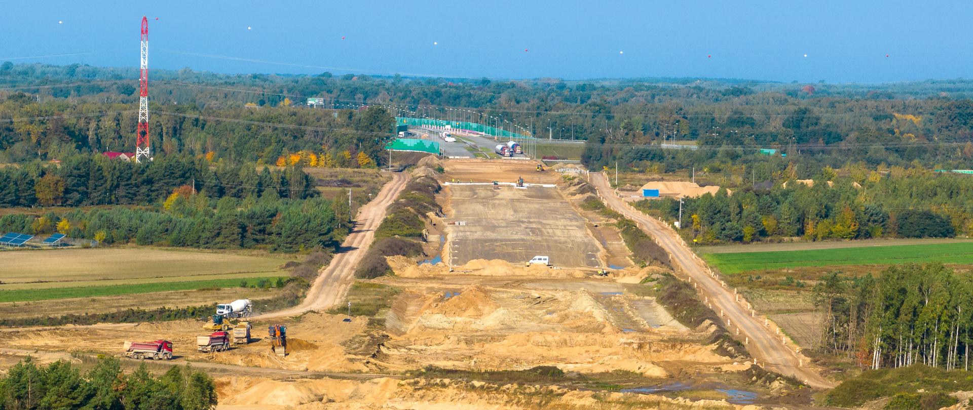 Budowa A2 Kałuszyn - Groszki