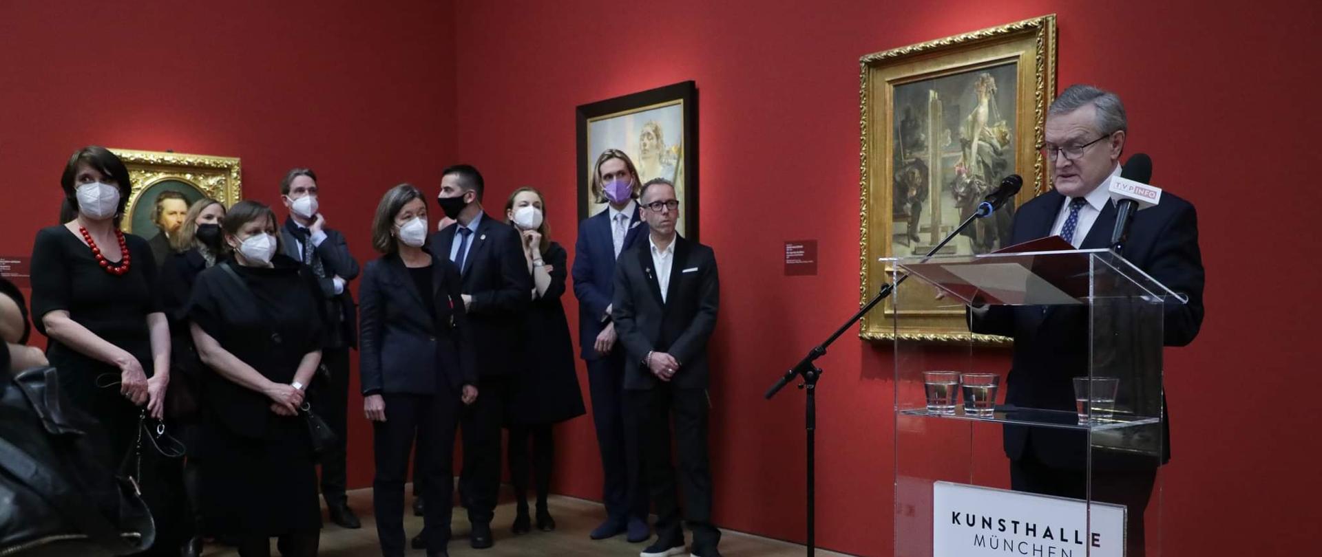 Festiwal najwspanialszej i najbardziej polskiej w swym wyrazie sztuki. Wystawa „Cisi buntownicy – Polski Symbolizm ok. 1900 roku” w Monachium, Fot Danuta Matloch