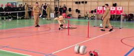 Halowe młodzieżowe zawody sportowo-pożarnicze w powiecie działdowskim