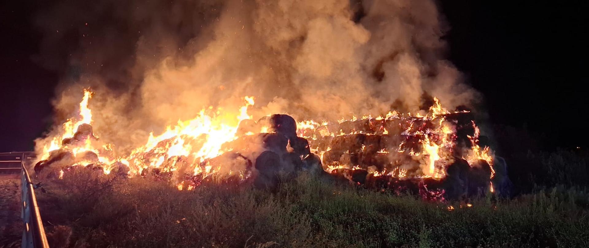 Pożary podczas żniw 