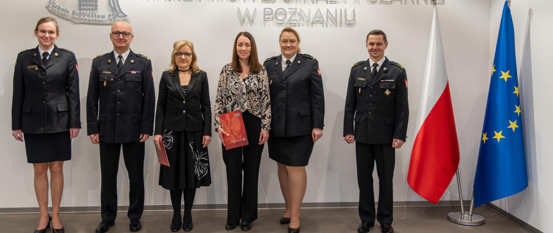 Wręczenie nagród jubileuszowych w SA PSP w Poznaniu
