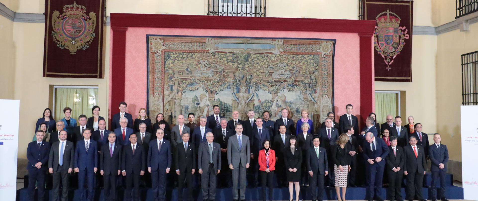 Foreign ministers from Europe and Asia (ASEM) meet in Madrid