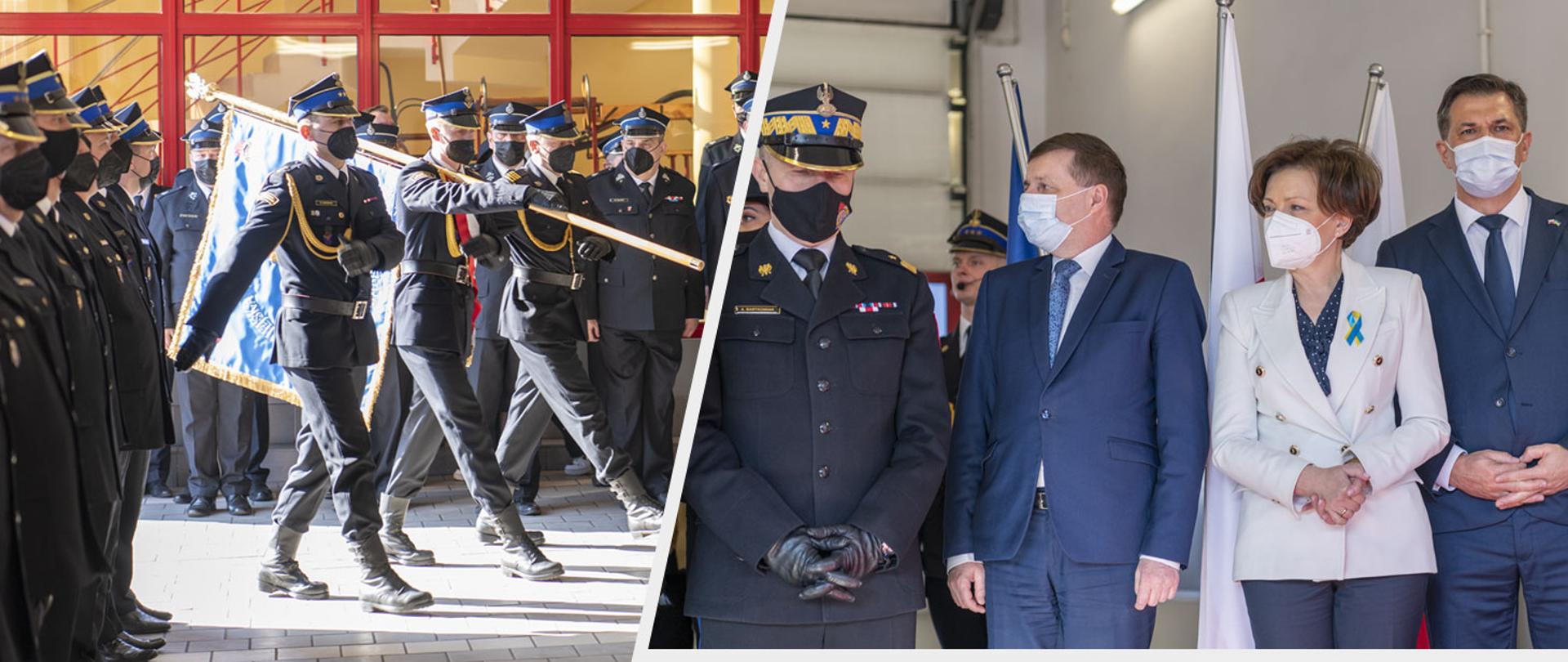 Minister Maląg wręczyła promesy na 17 mln zł na zakup wozów dla strażaków z Wielkopolski. 