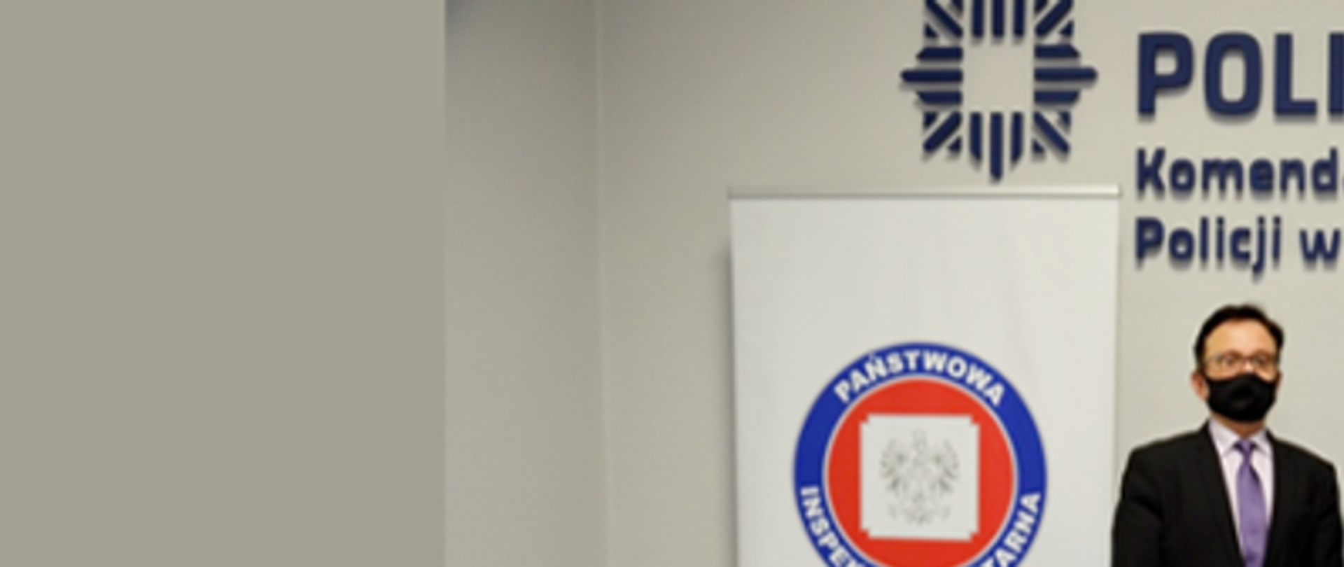 Spotkanie Pomorskiego Państwowego Wojewódzkiego Inspektora Sanitarnego z Wojewódzkim Komendantem Policji w Gdańsku