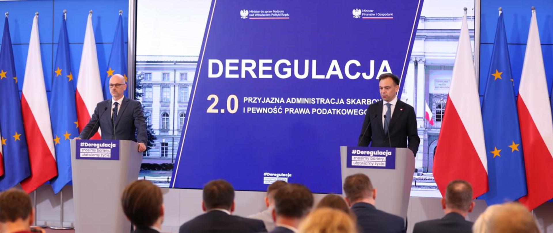 Konferencja prasowa „DEREGULACJA 2.0: przyjazna administracja skarbowa i pewność prawa podatkowego”