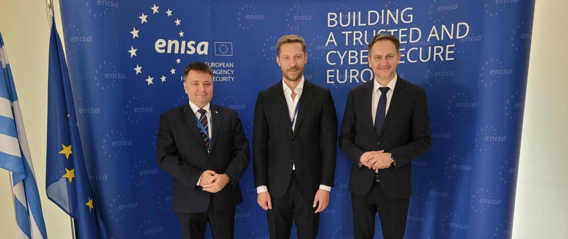 Wspólne działania na rzecz bezpieczeństwa cyfrowego – spotkanie w siedzibie unijnej agencji ENISA w Grecji