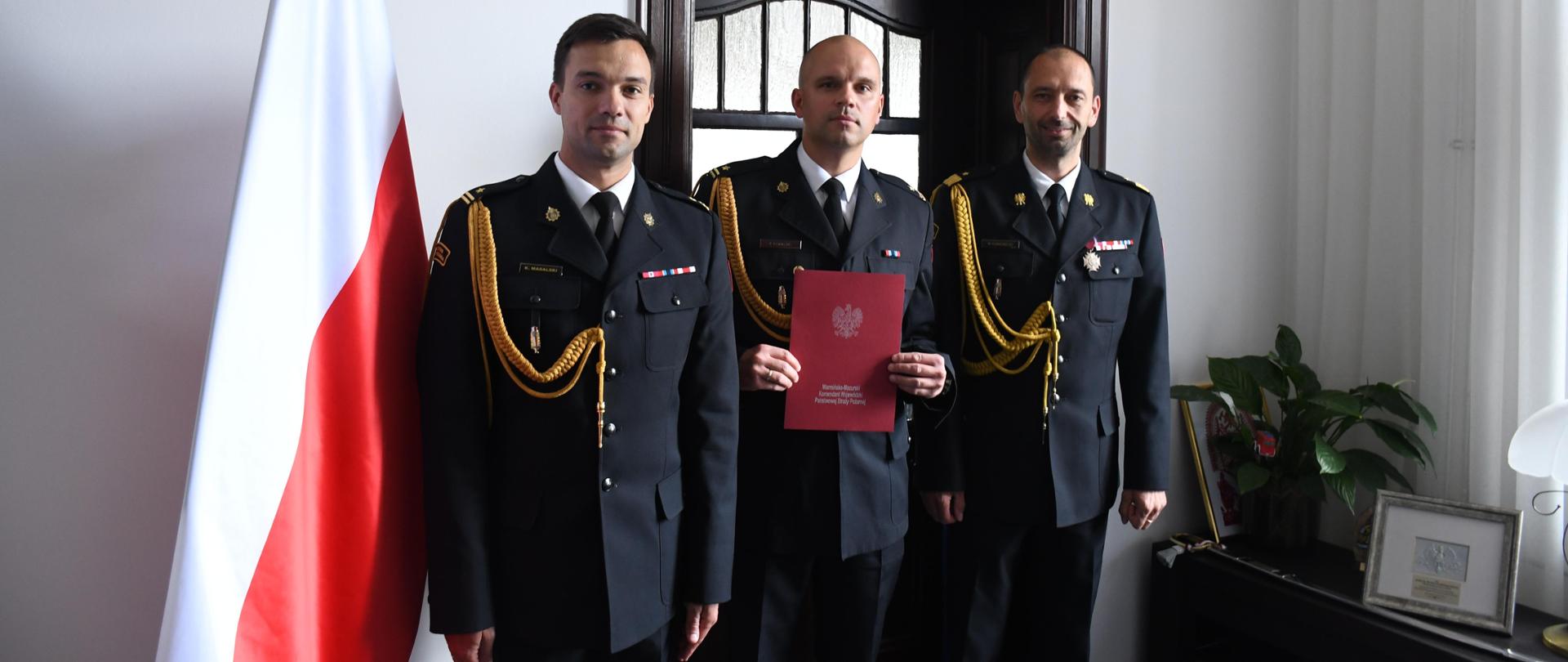 Powierzenie obowiązków Zastępcy Komendanta Powiatowego PSP w Bartoszycach