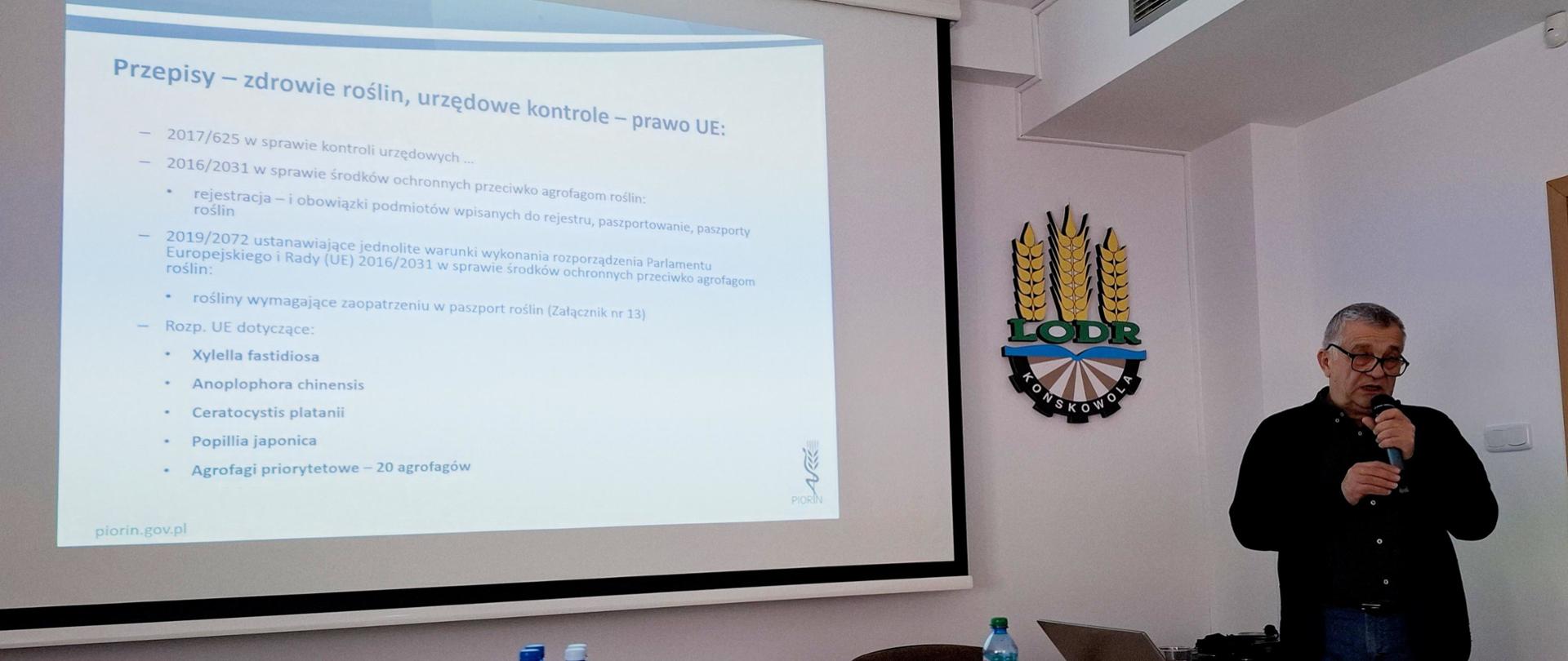 Szkolenie w LODR Kierownik Działu Nadzoru Fitosanitarnego WIORIN w Lublinie