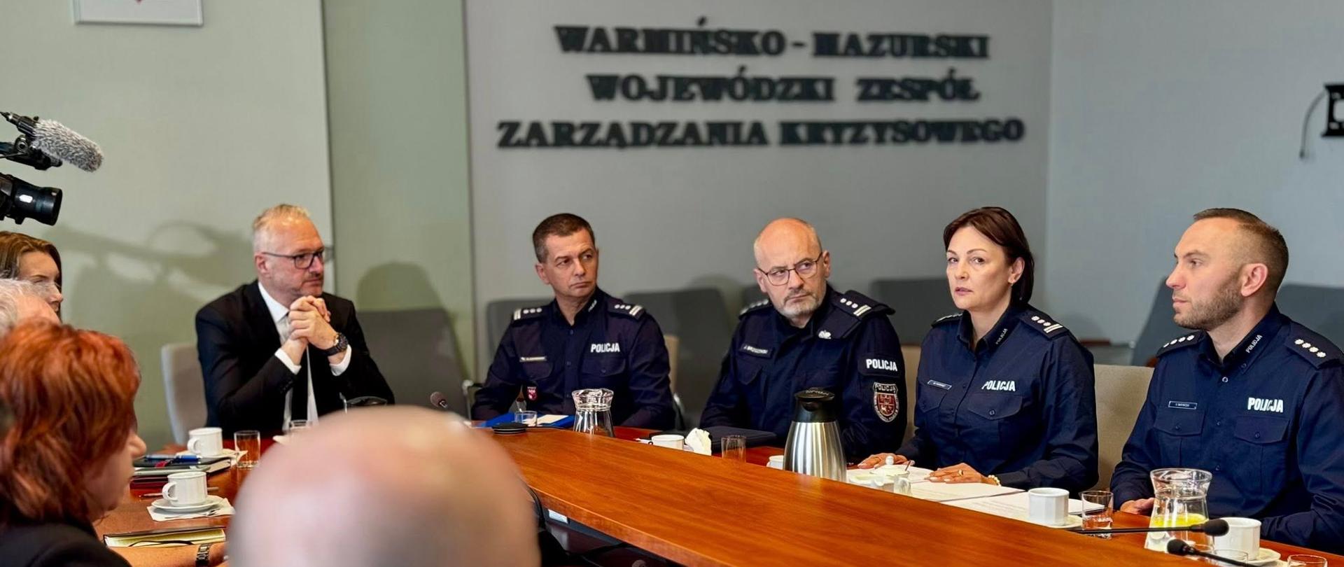 Posiedzenie Wojewódzkiego Zespołu Zarządzania Kryzysowego