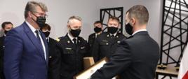 Uroczystość wręczenia aktów włączenia do KSRG i promes dla jednostek OSP w województwie mazowieckim