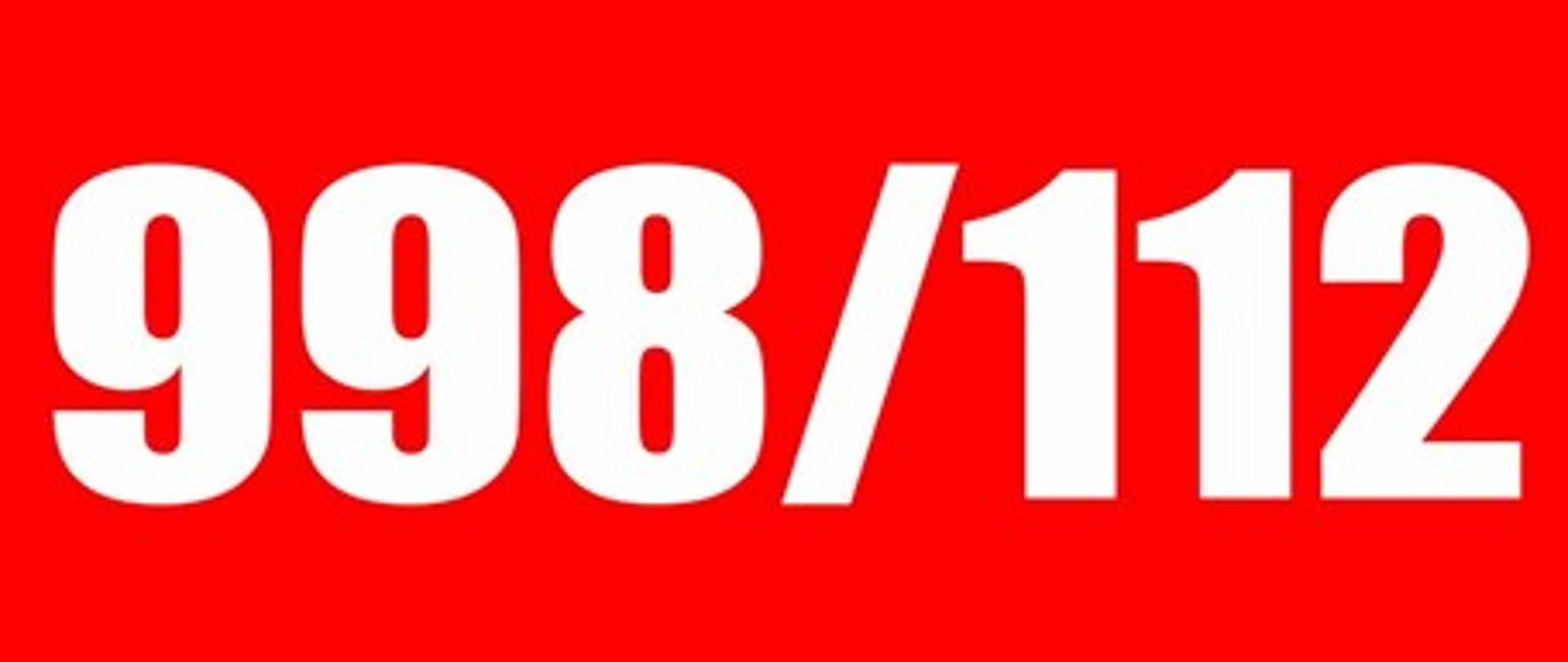 Przekazanie numeru alarmowego 998 do Centrum Powiadamiania Ratunkowego w Krakowie z terenu powiatu bocheńskiego