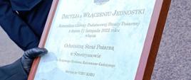 Zdjęcie decyzji o włączeniu jednostki OSP Smotryszów do KSRG.