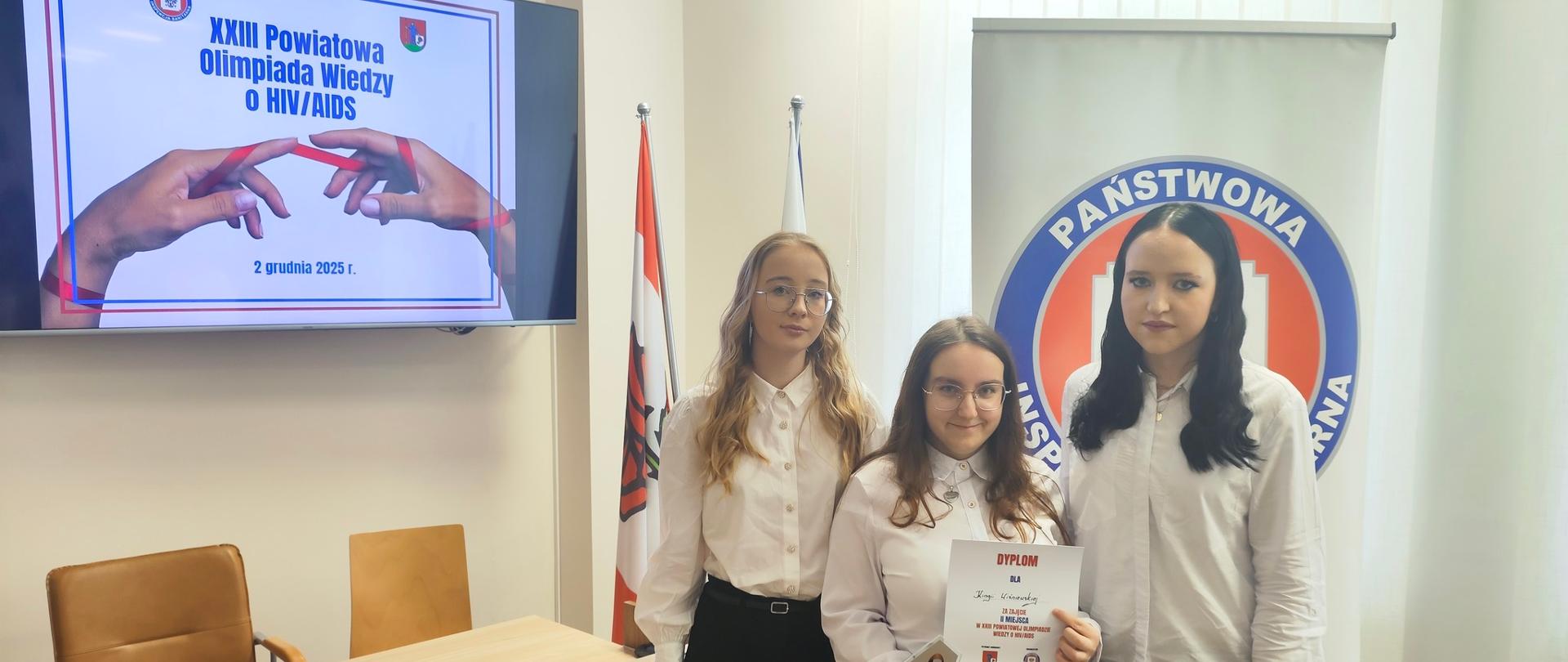 Powiatowej Olimpiadzie Wiedzy o HIVAIDS ZSCKR Dobrocin Dobrocinie szkoła rolnicza mrirw sieć szkół rolniczych