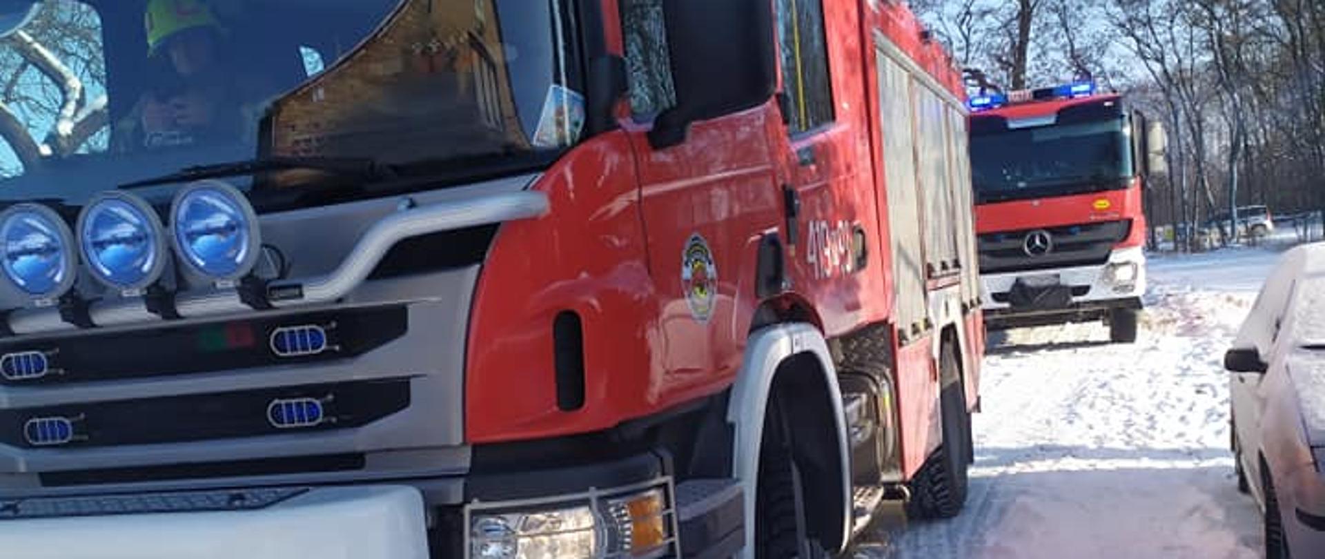 samochody ratowniczo - gaśnicze 