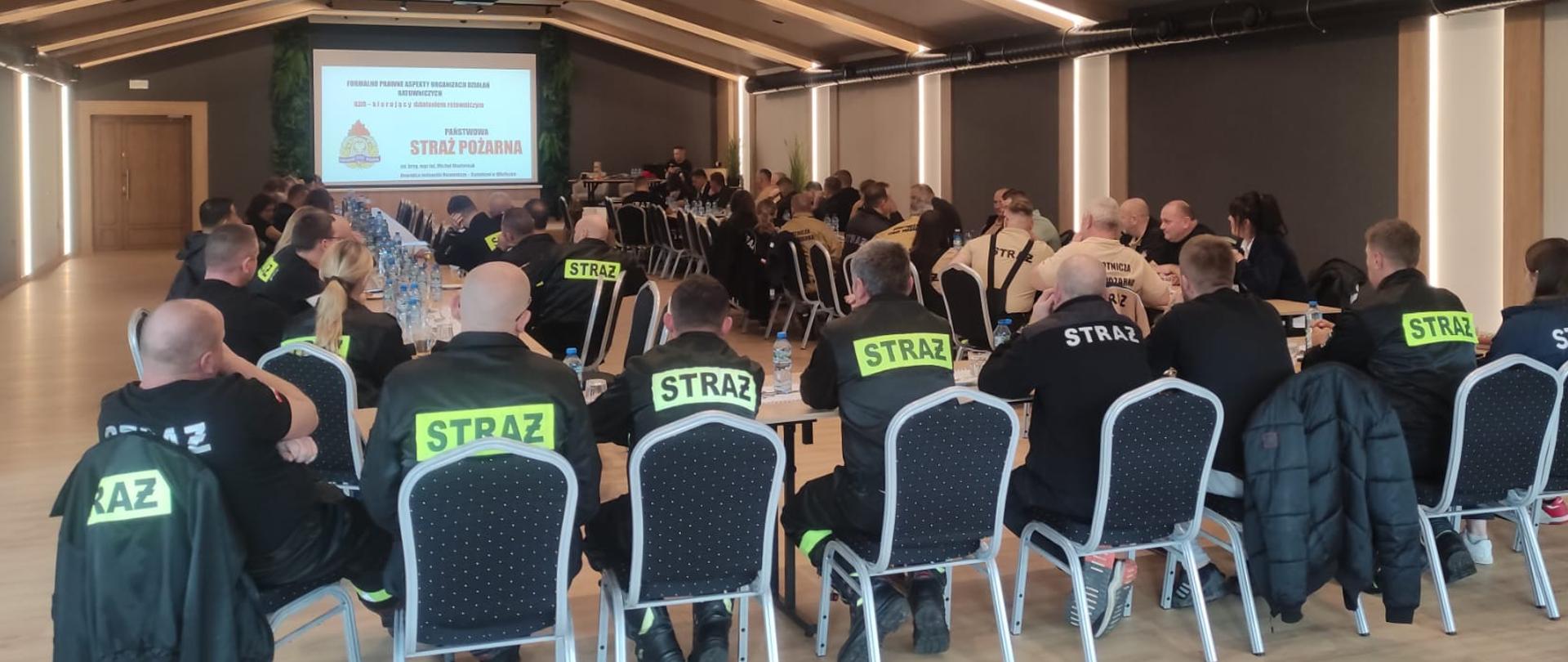 Szkolenie prezesów, naczelników oraz druhów Ochotniczych Straży Pożarnych 