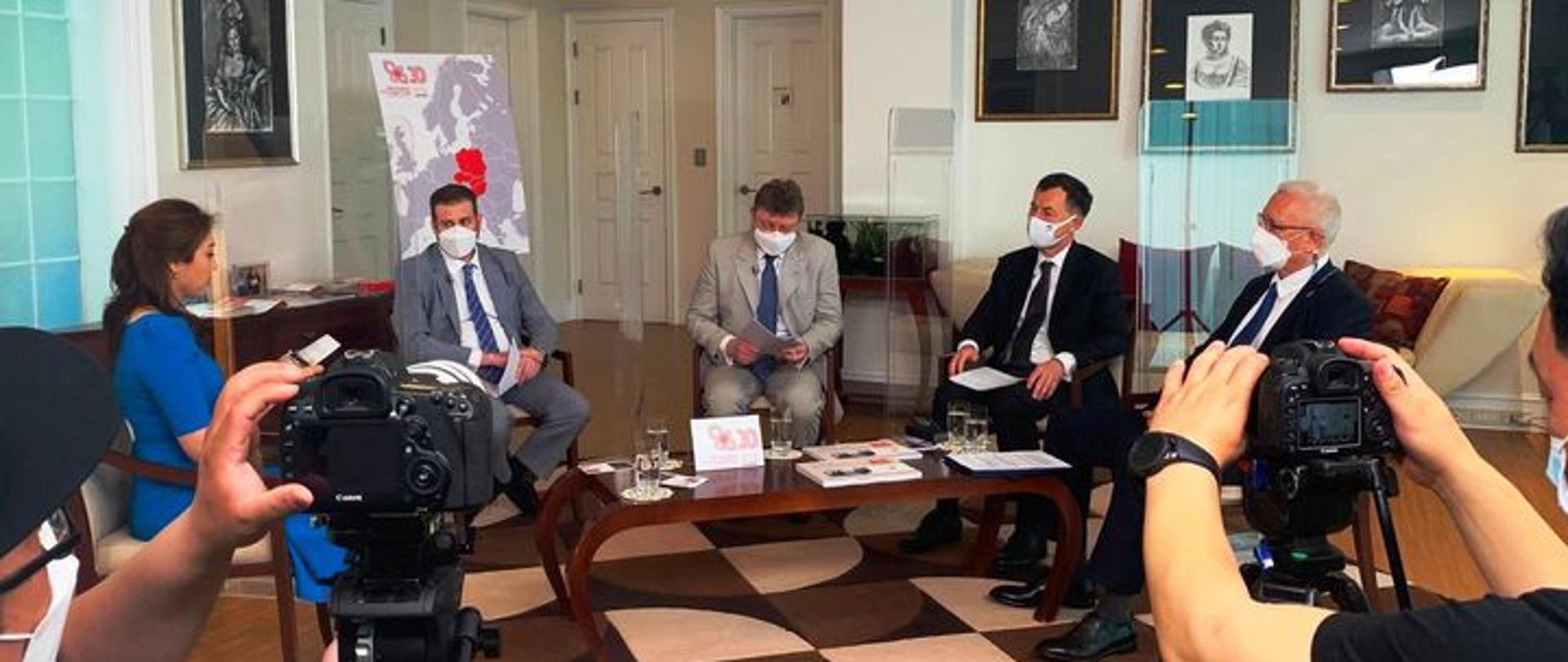 Wywiad Ambasadorów V4 dla Arirang TV