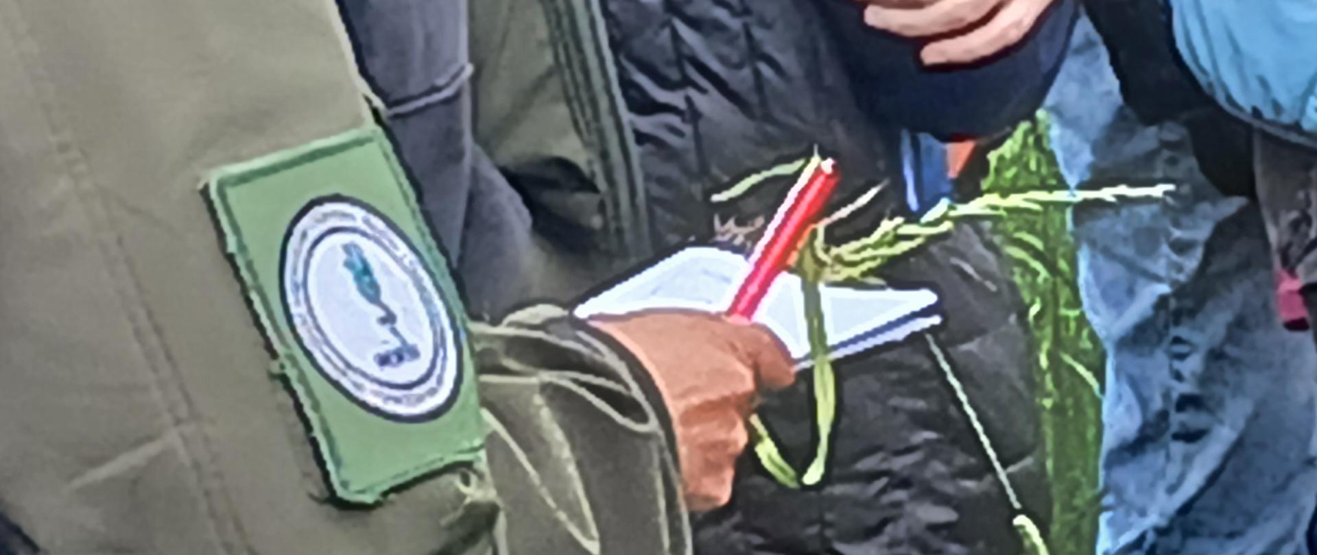 W rękach uczestnika