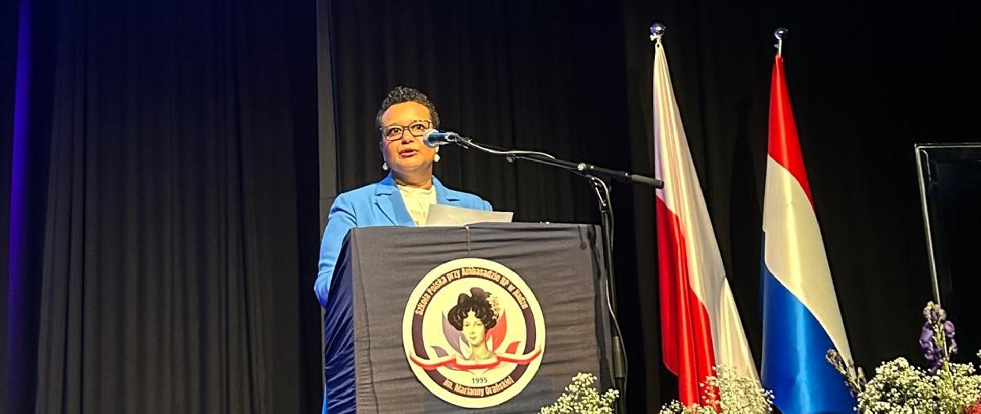 30-lecie szkoły polskiej przy Ambasadzie RP w Hadze - nadanie imienia Marianny Orańskiej 