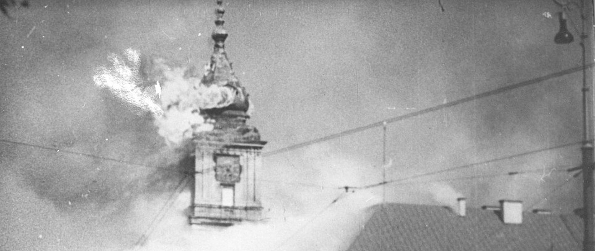 The Royal Castle in Warsaw 17.09.1939.