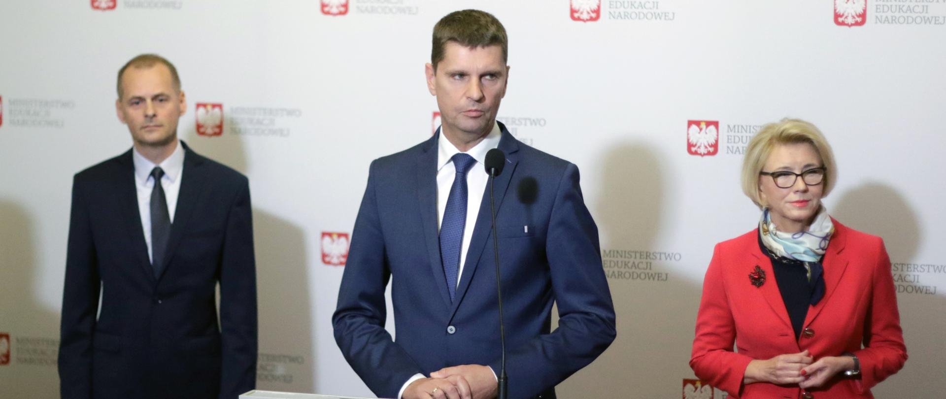 Podsumowanie I etapu rekrutacji do szkół ponadpodstawowych i ponadgimnazjalnych – konferencja prasowa Ministra Edukacji Narodowej 