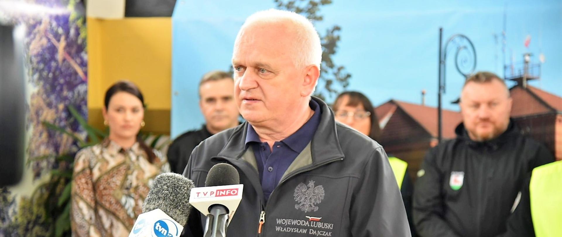 Otwarto punkt recepcyjny w Rzepinie. wypowiada się wojewoda lubuski
