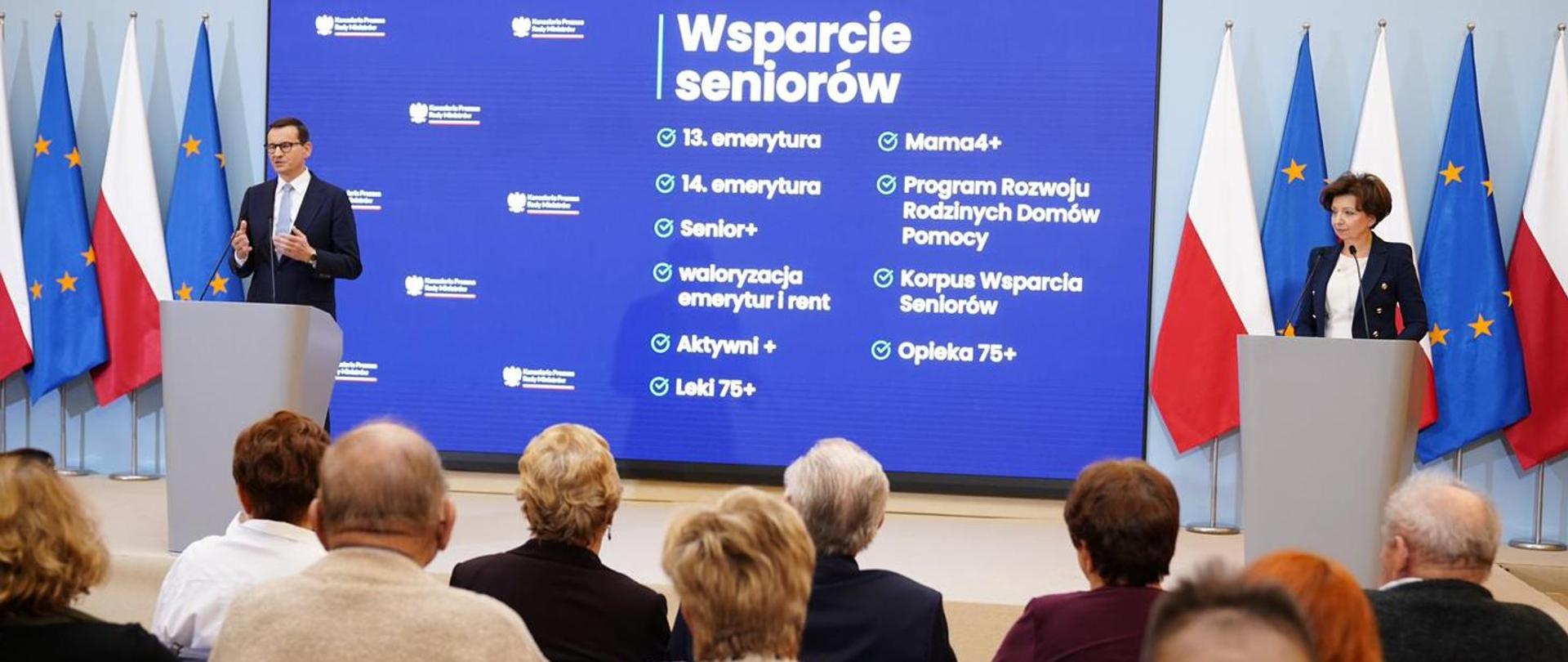 W przyszłym roku najniższa emerytura i renta wzrośnie co najmniej o 250 zł