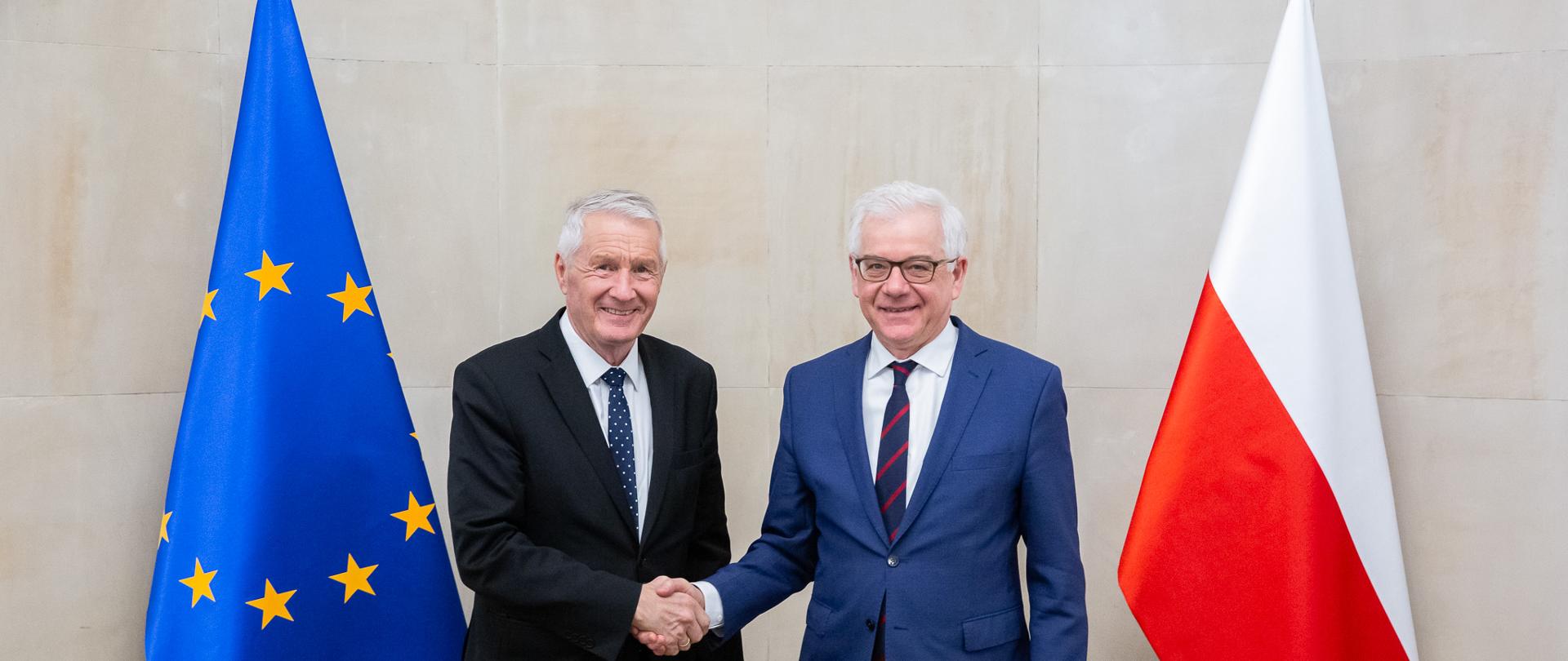 Sekretarz generalny Rady Europy z wizytą w Warszawie