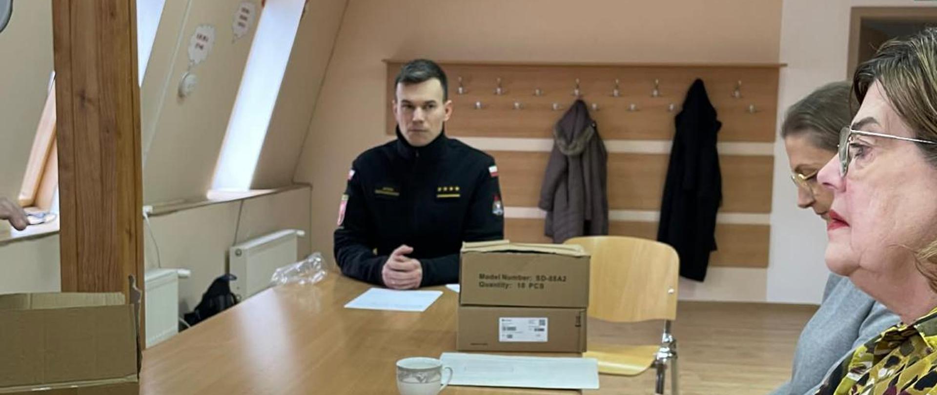 Rozmowa o dystrybucji czujek