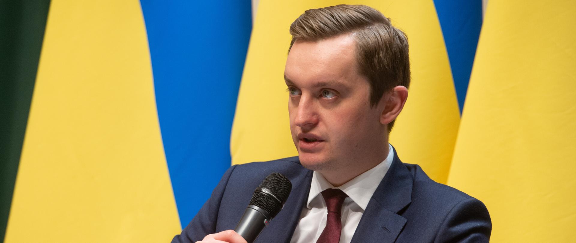 Wiceminister sprawiedliwości Sebastian Kaleta