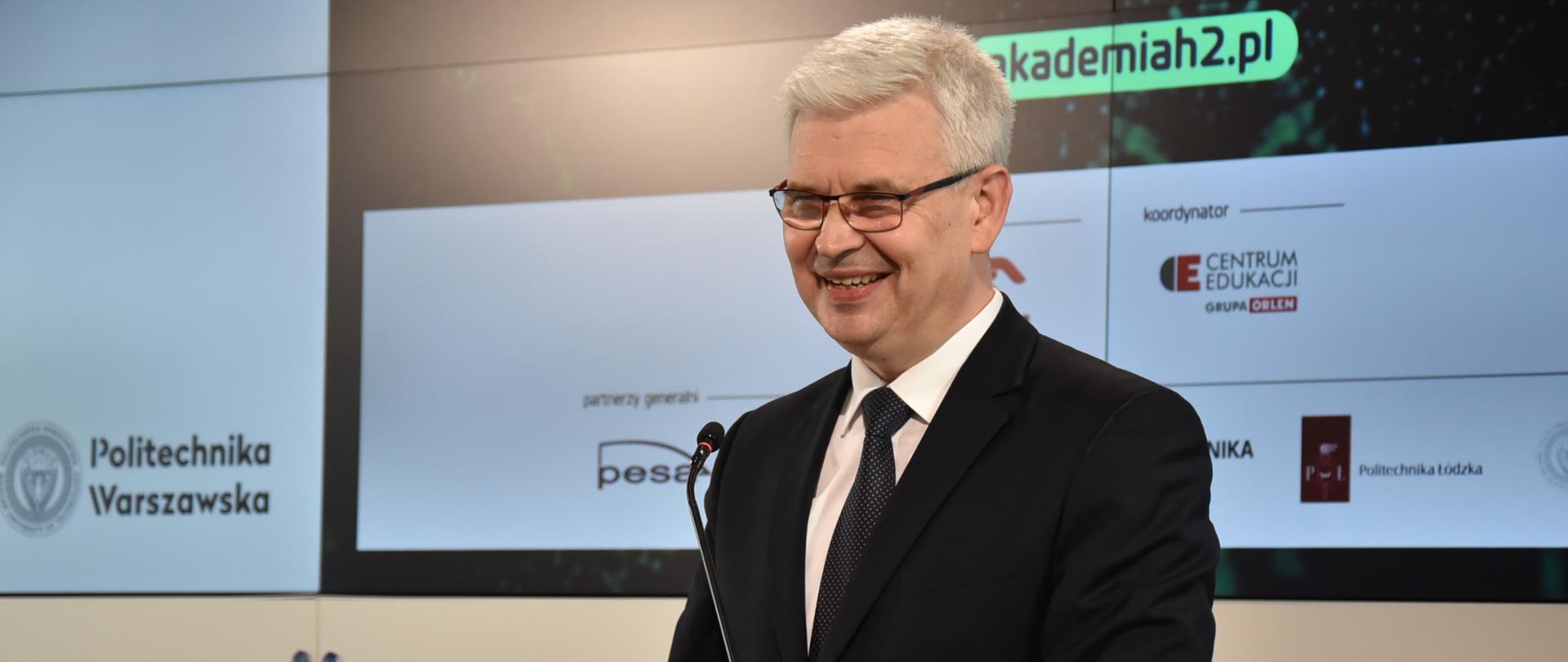 Minister Ireneusz Zyska wziął udział w inauguracji Akademii Wodoru PKN Orlen.