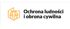 Logo ochrona ludności i obrona cywilna