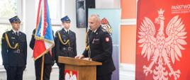 Przejście na zaopatrzenie emerytalne Komendanta Miejskiego PSP w Kaliszu st. bryg. Tomasza Polaka [26.08.2024]