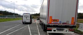 Standardowa kontrola zakończyła się skierowaniem tureckiego zespołu pojazdów na wyznaczony parking strzeżony.
