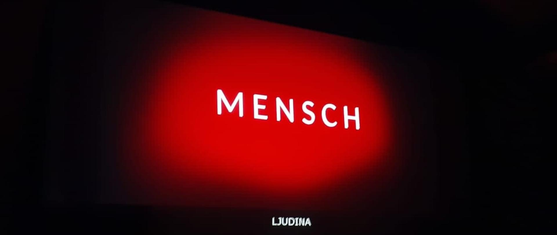 Na inicijativu Ambasade Republike Poljske 22. decembra ove godine u Beogradu je održana svetska premijera dokumentarnog filma „Mensch” (Ljudina) posvećenog izvanrednom naučniku i lekaru Ludviku Hiršfeldu