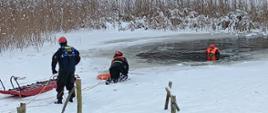 Ćwiczenia z ratownictwa lodowego 