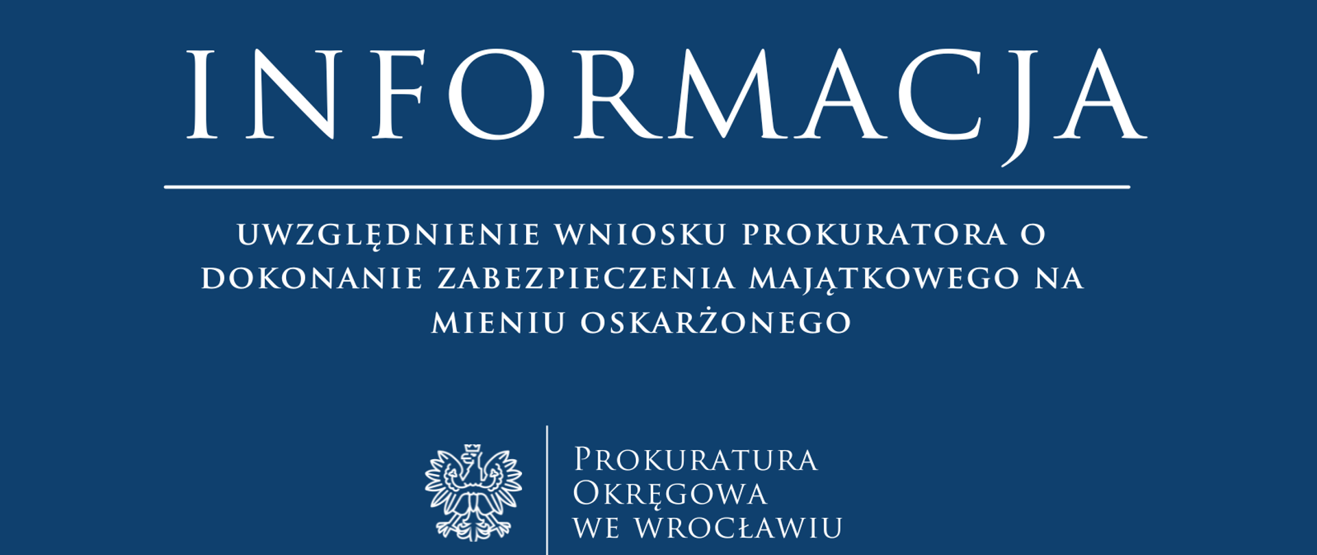 Zabezpieczenie majątkowe w postępowaniu sądowym przeciwko Robertowi I. 