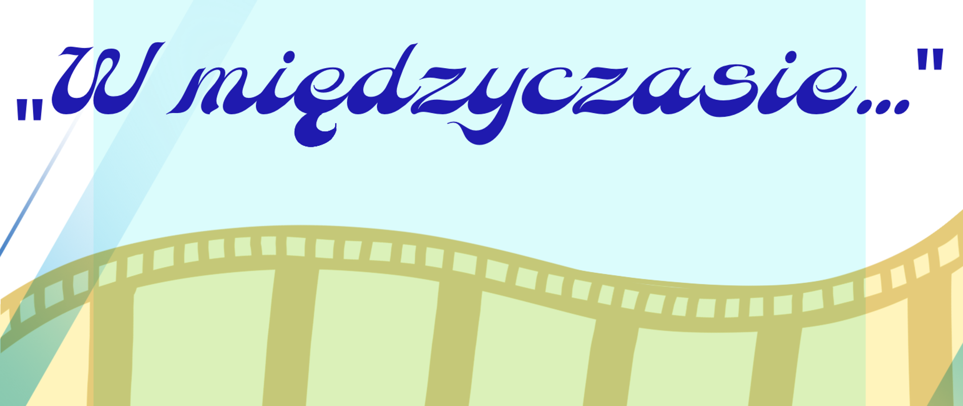 Plakat przedstawia zaproszenie na wystawę fotograficzną zatytułowaną „W międzyczasie…”, organizowaną przez Bibliotekę Pedagogiczną w Tarnowie, Filia w Brzesku. Szczegóły:
Temat wystawy: prace uczennic fotografii artystycznej z Państwowego Liceum Sztuk Plastycznych w Nowym Wiśniczu, pod kierunkiem Marcina Małówki Gimińskiego.
Termin: od 07.11.2025 do 30.12.2025.
Miejsce: ul. Piastowska 2B, 32-800 Brzesko.
Kontakt: tel. 14 6630660, e-mail: brzesko@bpt.edu.pl.
Na plakacie znajduje się motyw taśmy filmowej w odcieniach zieleni i żółci, na tle jasnoniebieskim.
W dolnej części widoczne są logotypy organizatorów: Biblioteka Pedagogiczna oraz PLSP Nowy Wiśnicz.