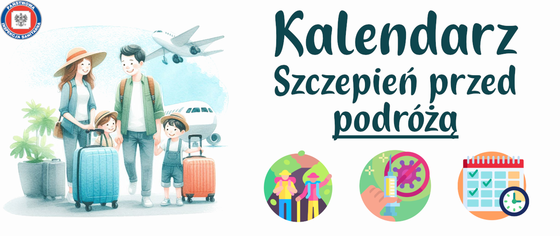 Szczepienia przed podróżą - kalendarz