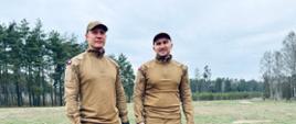 Strażacy z Olecka działają przy pożarze Puszczy Solskiej zdjęcia z terenu akcji