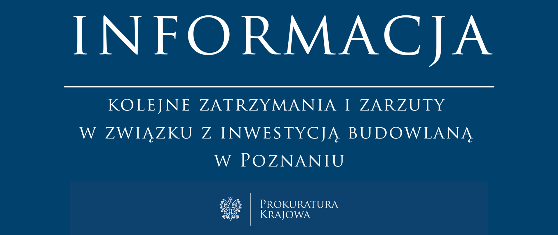 Kolejne zatrzymania i zarzuty korupcyjne w związku z realizację inwestycji budowalnych na terenie Poznania 