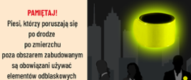GRAFIKA INFORMACYJNA BEZPIECZEŃSTWO PO ZMROKU