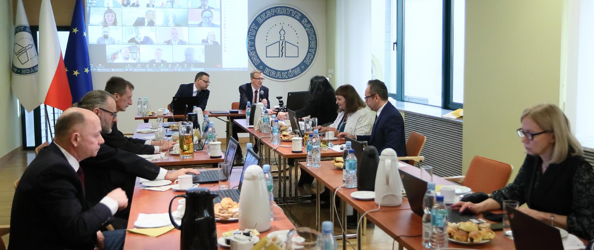 Posiedzenie Rady Naukowej Instytutu-baner