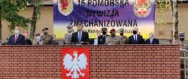 Uroczysty apel z okazji 101.rocznicy utworzenia 16.Dywizji