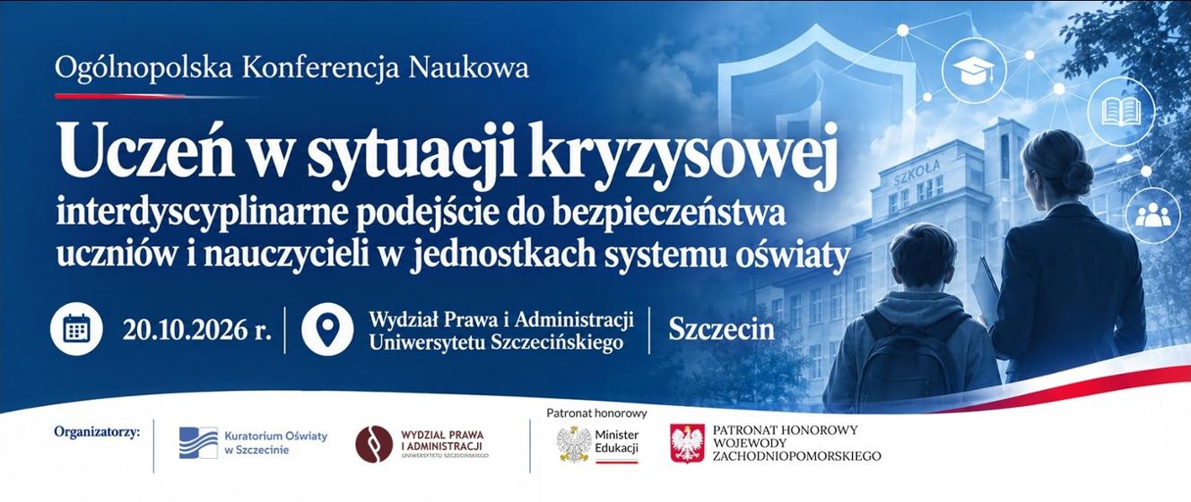 Konferencja naukowa „Uczeń w sytuacji kryzysowej” w Szczecinie