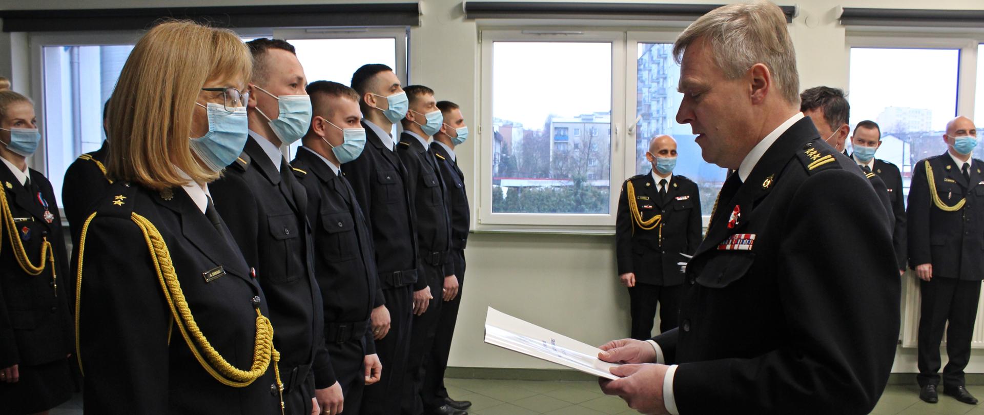 Uroczysta zbiórka z okazji Święta Niepodległości